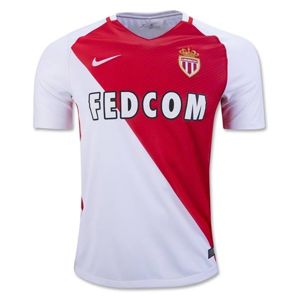 Monaco 2016/17 Home Soccer Jersey